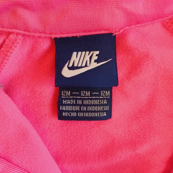 Pink Nike Kids Jacket - 12 M (4154) - Picture 4 of 6